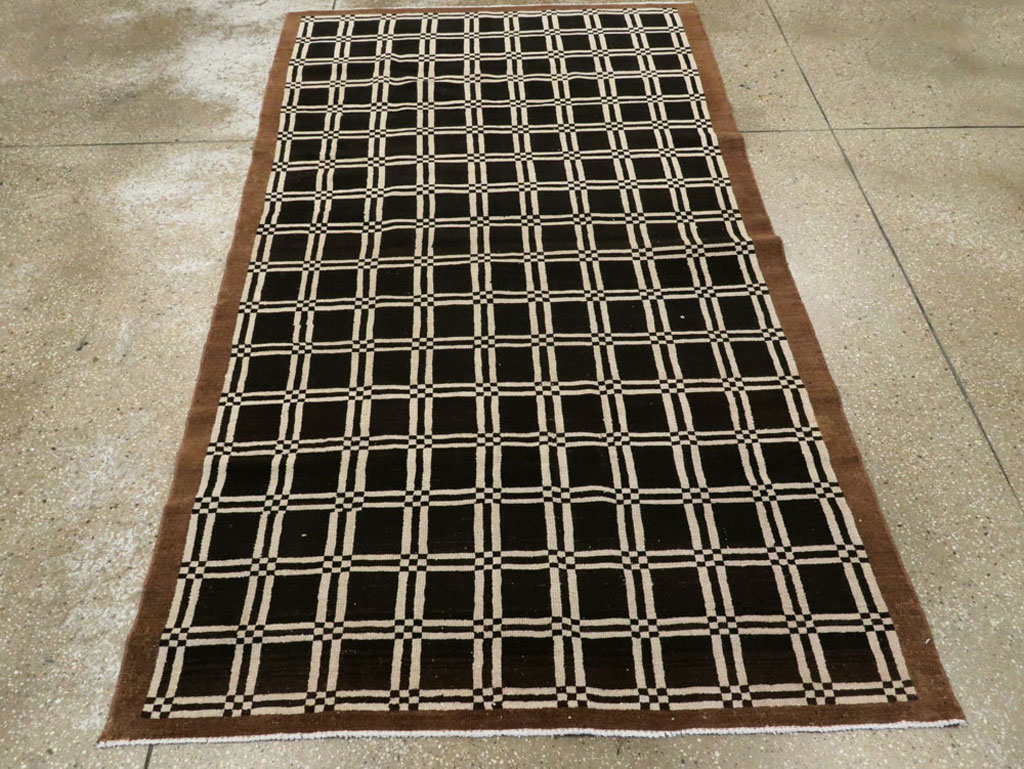 Vintage Turkish Anatolian Deco Rug, No.27660 - Galerie Shabab