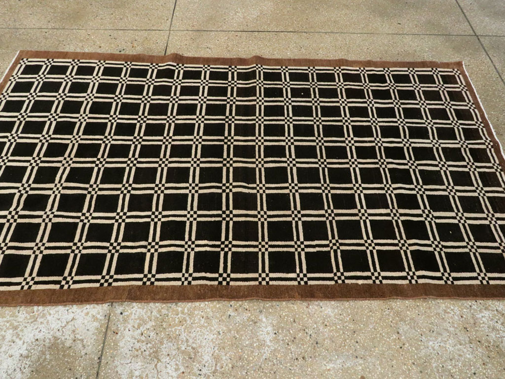 Vintage Turkish Anatolian Deco Rug, No.27660 - Galerie Shabab