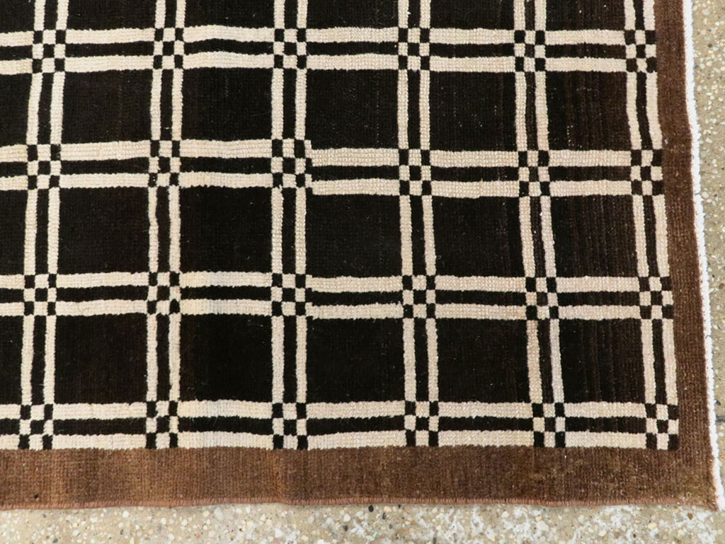 Vintage Turkish Anatolian Deco Rug, No.27660 - Galerie Shabab