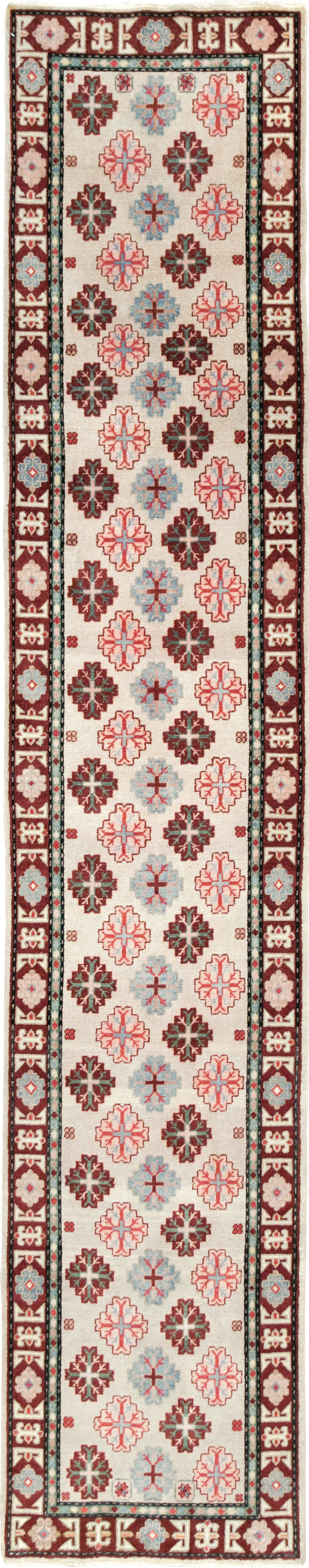 Vintage East Turkestan Khotan Runner (Pair: 1 of 2), No.27663 - Galerie Shabab