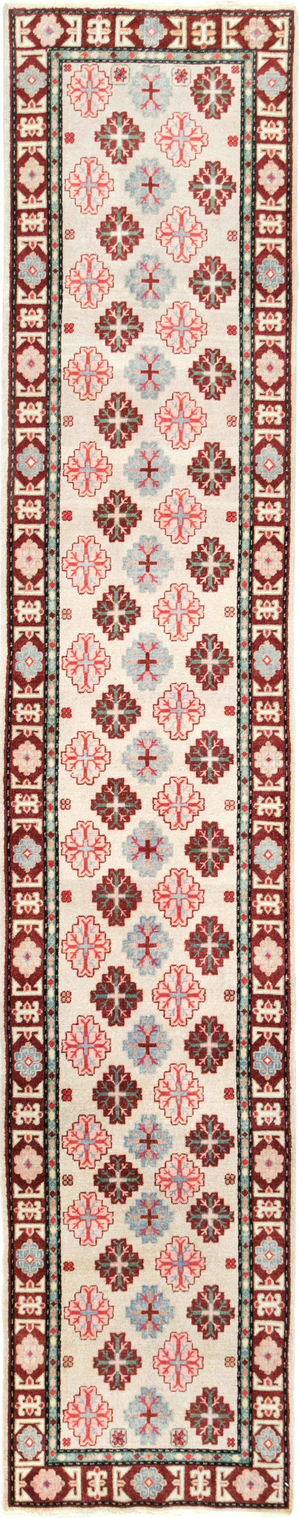 Vintage East Turkestan Khotan Runner (Pair: 1 of 2), No.27663 - Galerie Shabab