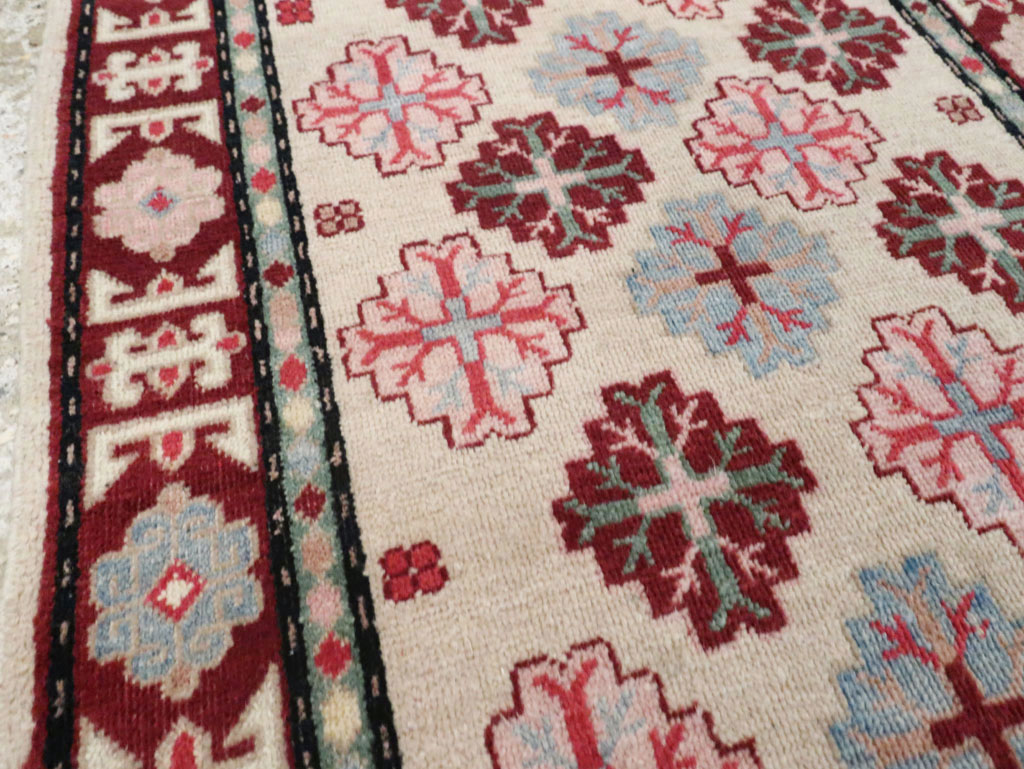 Vintage East Turkestan Khotan Runner (Pair: 1 of 2), No.27663 - Galerie Shabab