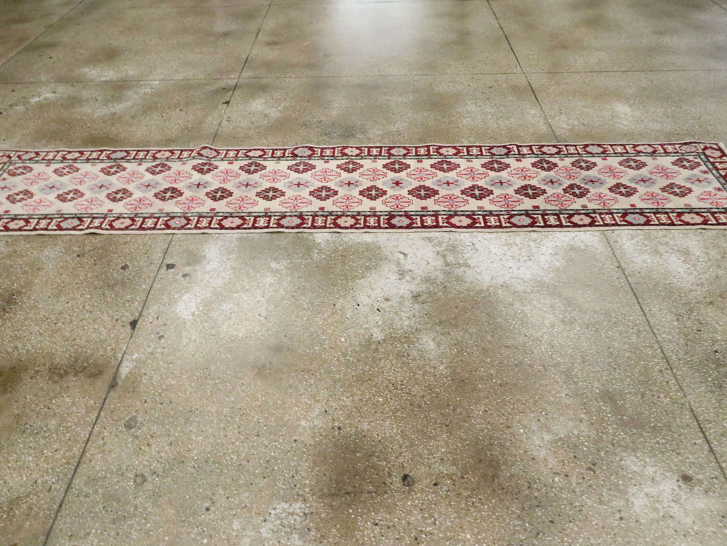 Vintage East Turkestan Khotan Runner (Pair: 1 of 2), No.27663 - Galerie Shabab