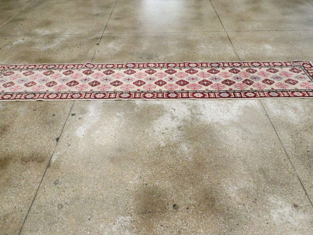 Vintage East Turkestan Khotan Runner (Pair: 1 of 2), No.27663 - Galerie Shabab