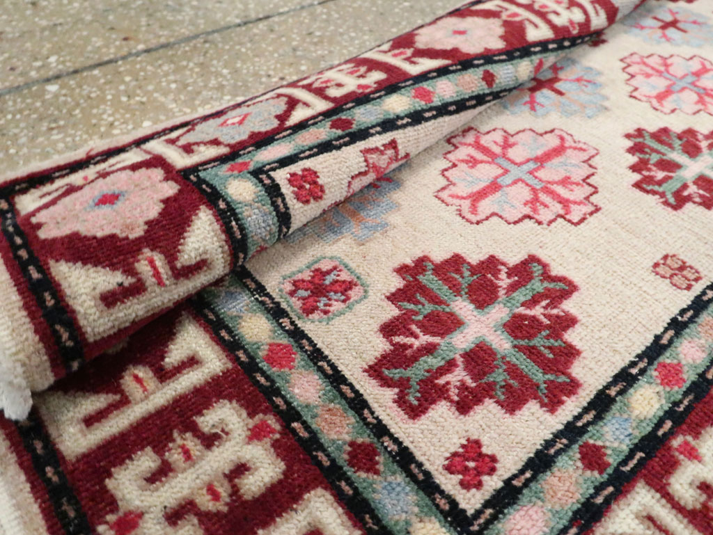 Vintage East Turkestan Khotan Runner (Pair: 1 of 2), No.27663 - Galerie Shabab