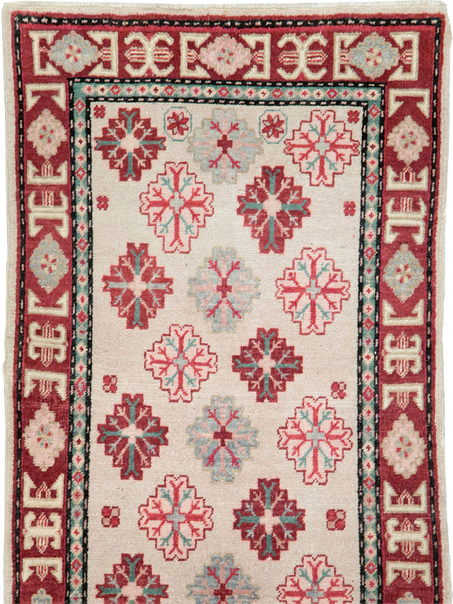 Vintage East Turkestan Khotan Runner (Pair: 2 of 2), No.27664 - Galerie Shabab