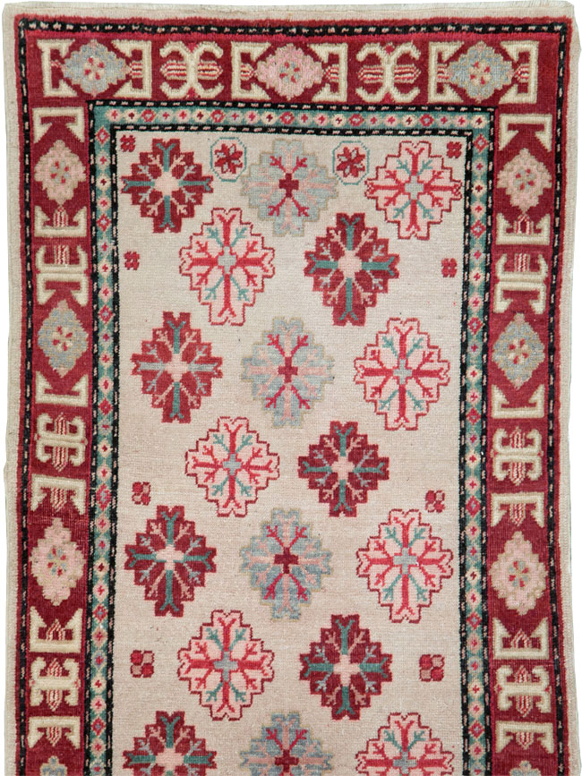 Vintage East Turkestan Khotan Runner (Pair: 2 of 2), No.27664 - Galerie Shabab