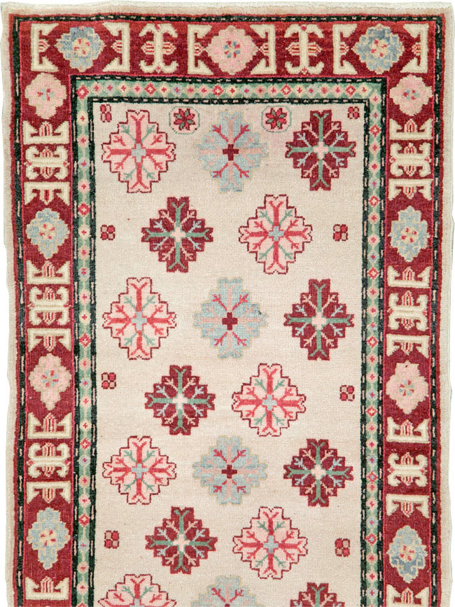 Vintage East Turkestan Khotan Runner (Pair: 2 of 2), No.27664 - Galerie Shabab