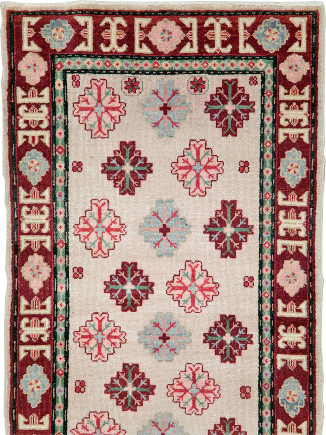 Vintage East Turkestan Khotan Runner (Pair: 2 of 2), No.27664 - Galerie Shabab