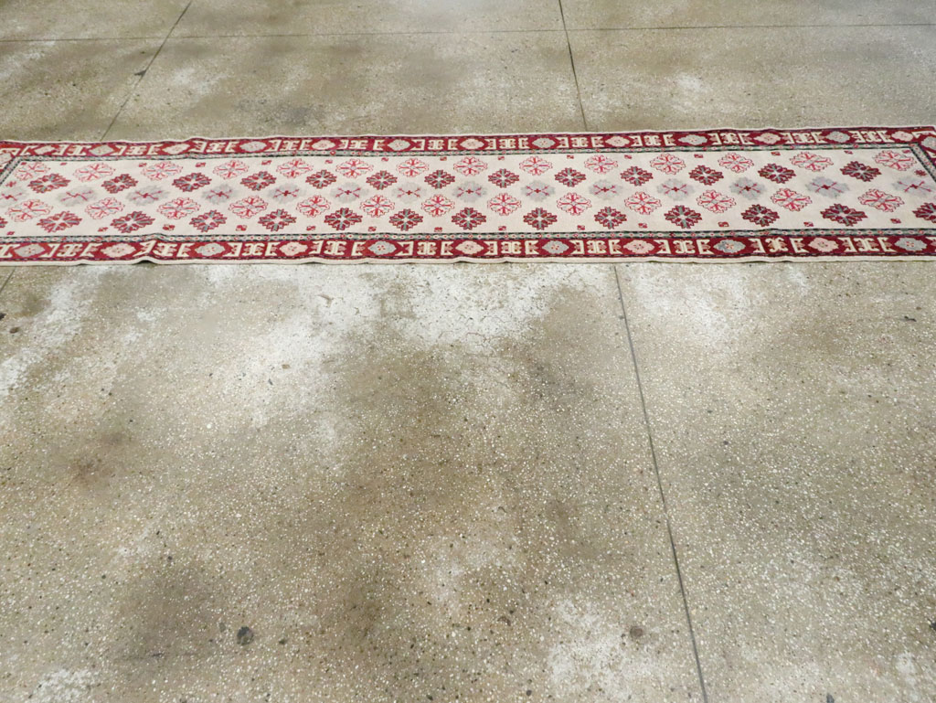 Vintage East Turkestan Khotan Runner (Pair: 2 of 2), No.27664 - Galerie Shabab