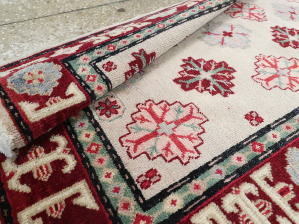 Vintage East Turkestan Khotan Runner (Pair: 2 of 2), No.27664 - Galerie Shabab