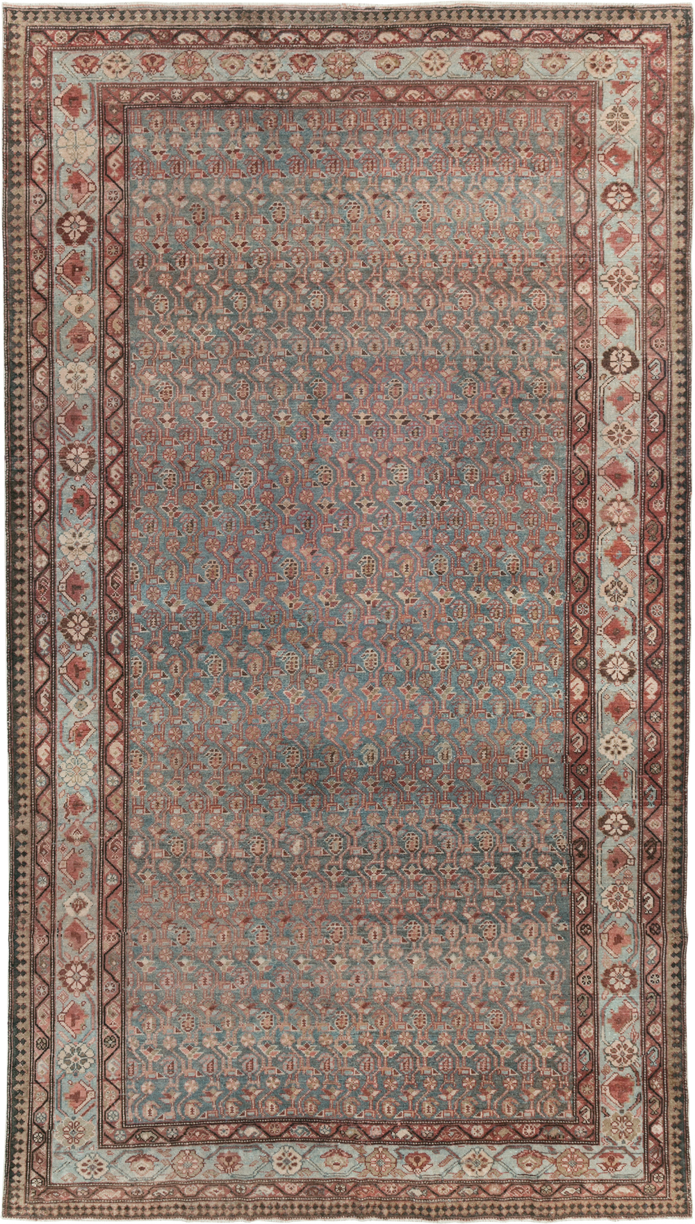 Antique Persian Malayer Gallery Carpet, No.27668 - Galerie Shabab