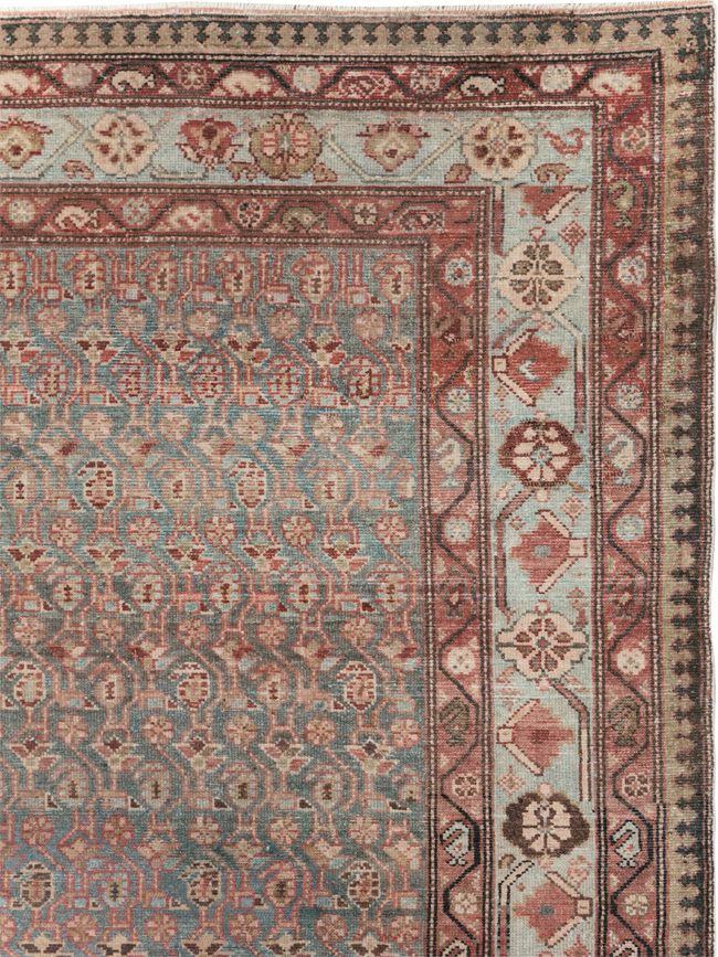 Antique Persian Malayer Gallery Carpet, No.27668 - Galerie Shabab