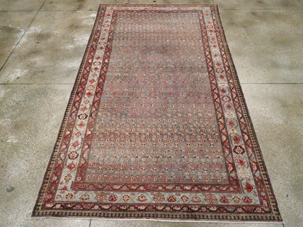 Antique Persian Malayer Gallery Carpet, No.27668 - Galerie Shabab