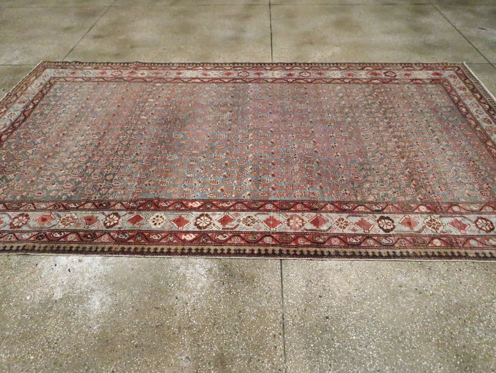 Antique Persian Malayer Gallery Carpet, No.27668 - Galerie Shabab