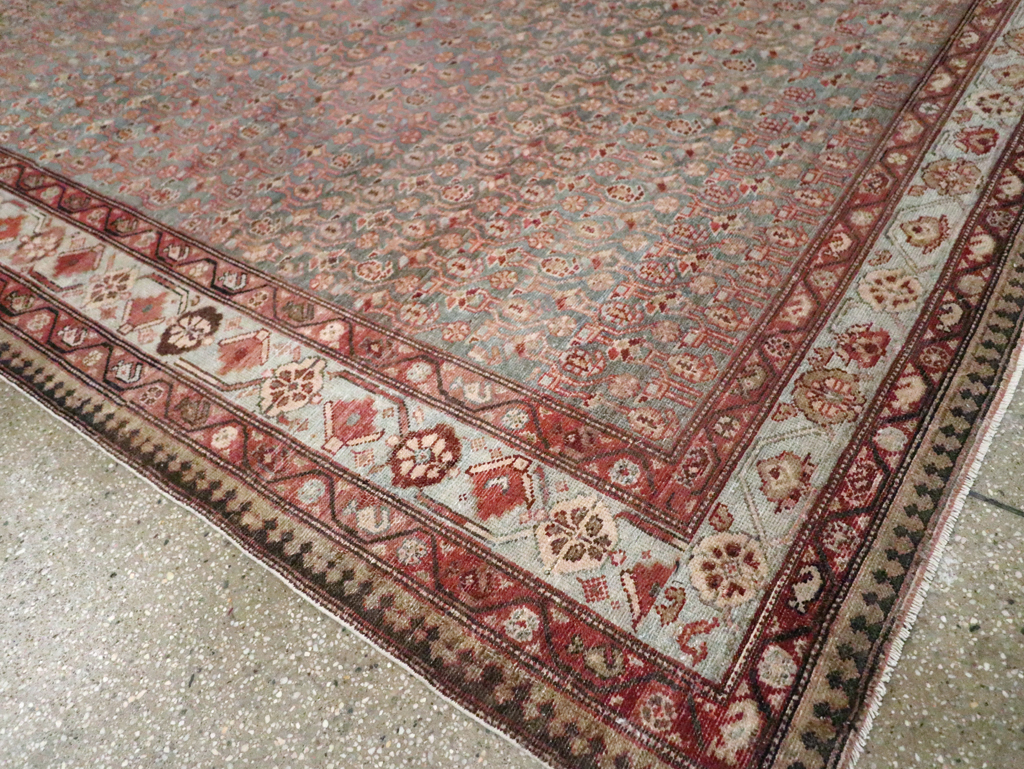 Antique Persian Malayer Gallery Carpet, No.27668 - Galerie Shabab