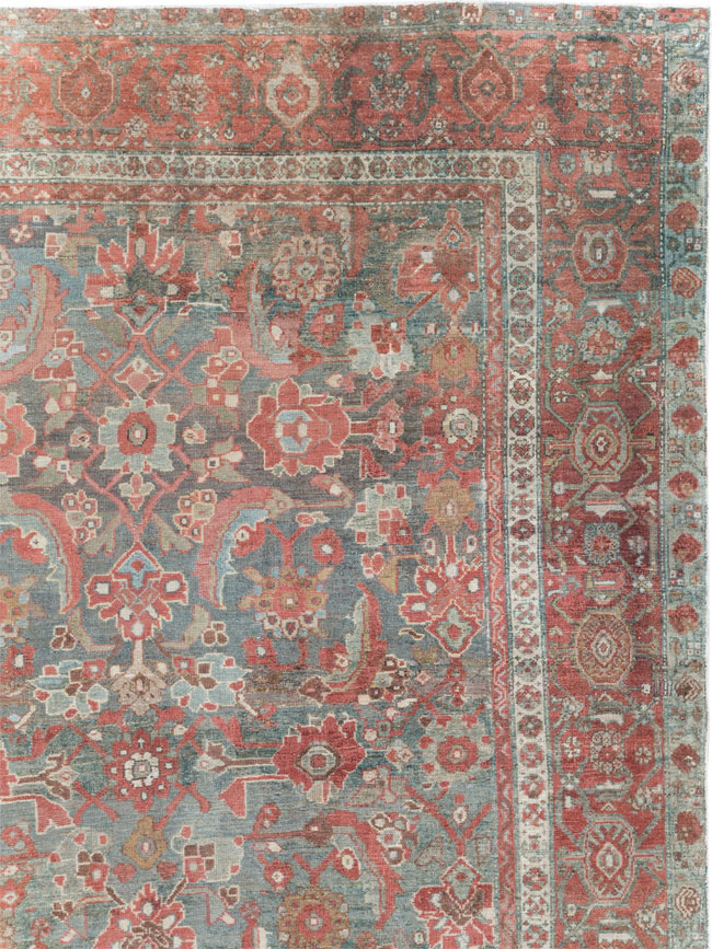 Antique Persian Malayer Room Size Carpet, No.27669 - Galerie Shabab