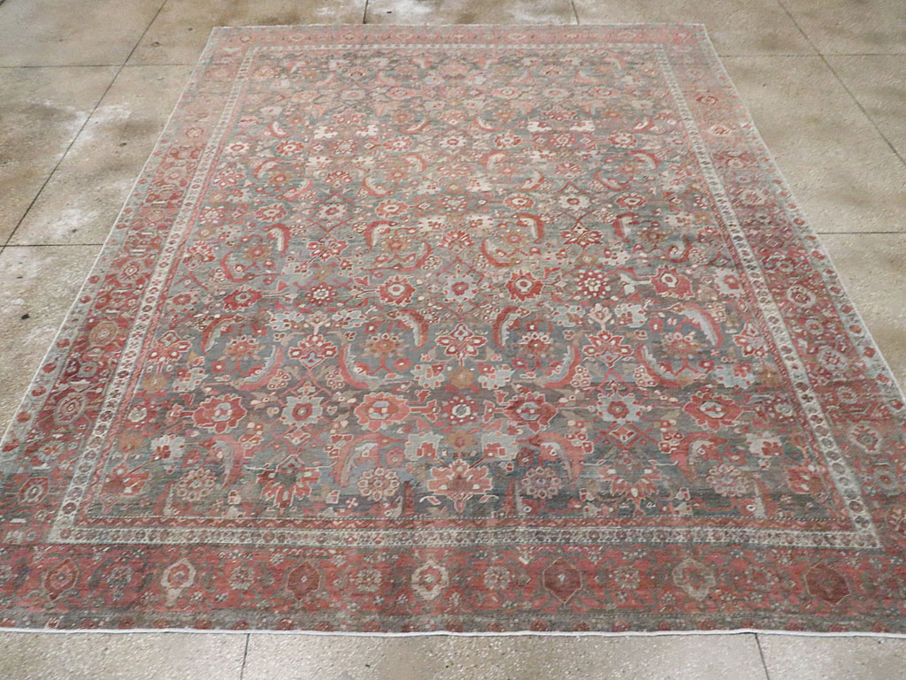 Antique Persian Malayer Room Size Carpet, No.27669 - Galerie Shabab