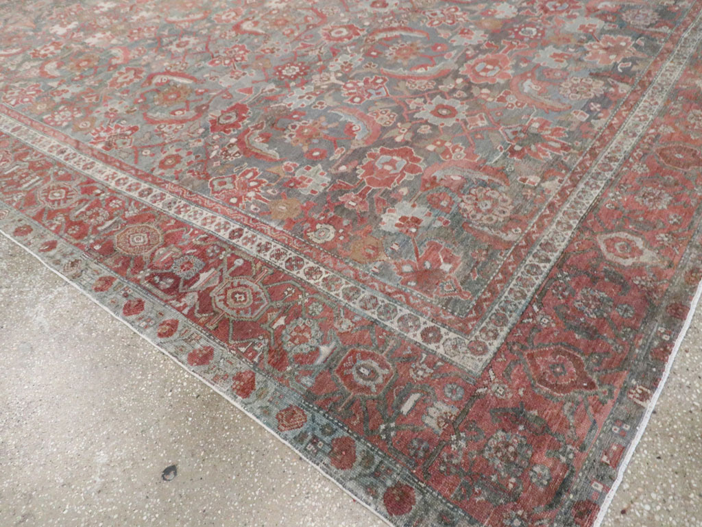 Antique Persian Malayer Room Size Carpet, No.27669 - Galerie Shabab