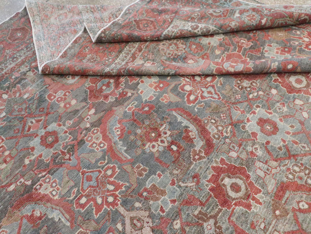 Antique Persian Malayer Room Size Carpet, No.27669 - Galerie Shabab