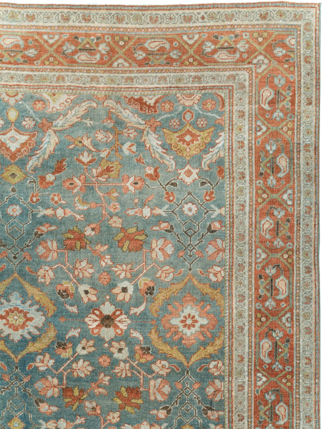 Antique Persian Sarouk Large Gallery Carpet, No.27670 - Galerie Shabab