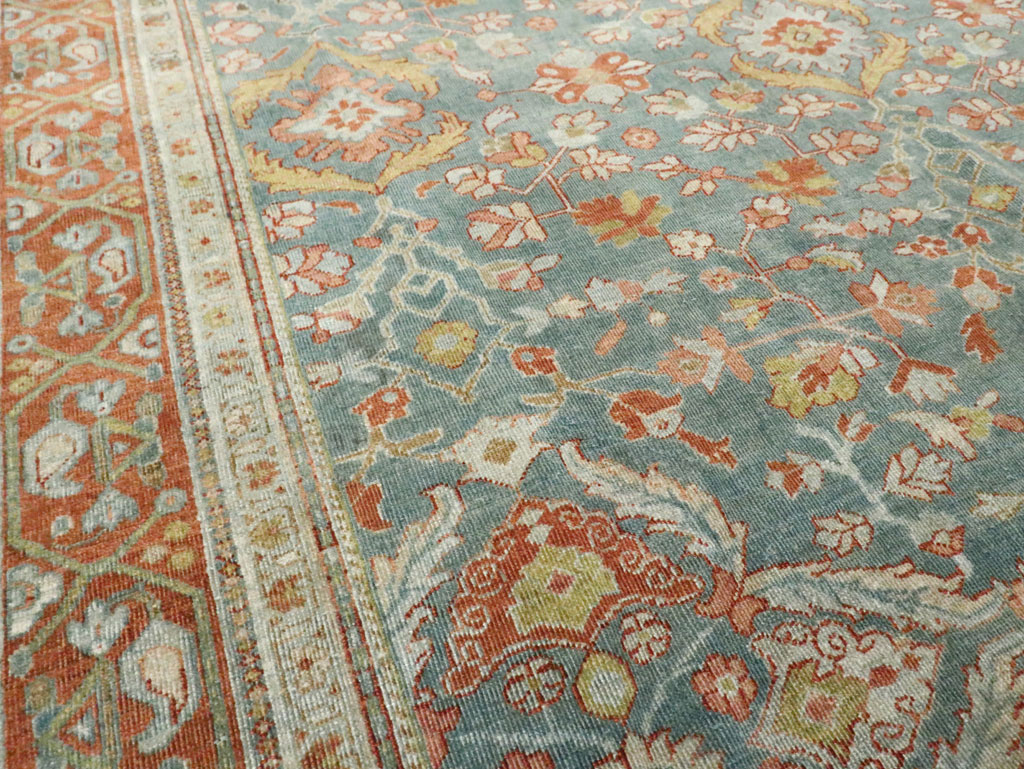 Antique Persian Sarouk Large Gallery Carpet, No.27670 - Galerie Shabab