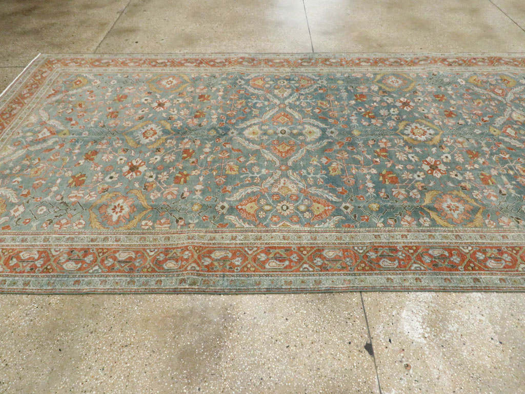 Antique Persian Sarouk Large Gallery Carpet, No.27670 - Galerie Shabab