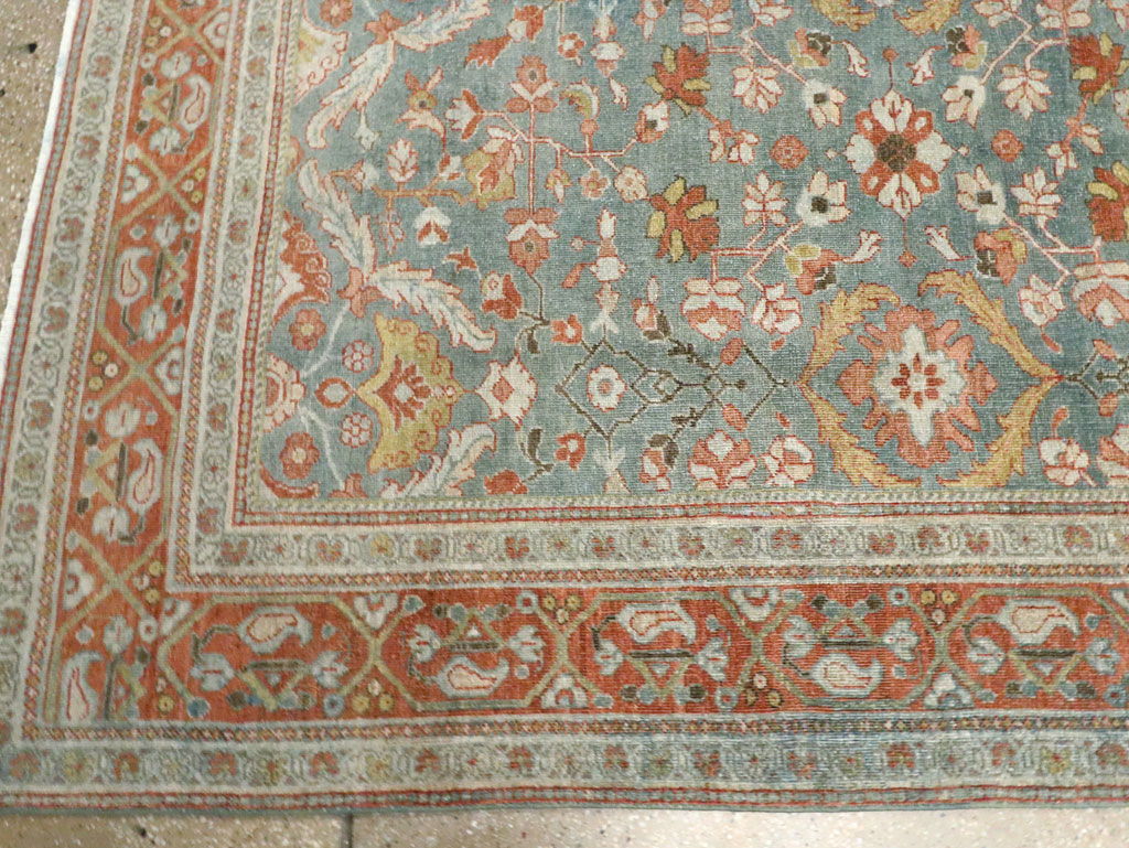 Antique Persian Sarouk Large Gallery Carpet, No.27670 - Galerie Shabab