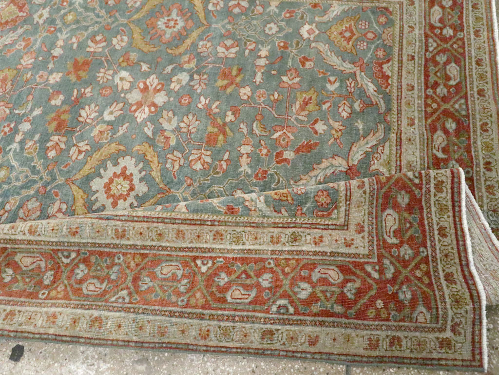 Antique Persian Sarouk Large Gallery Carpet, No.27670 - Galerie Shabab