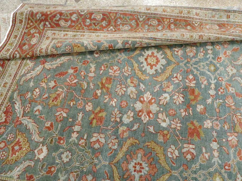 Antique Persian Sarouk Large Gallery Carpet, No.27670 - Galerie Shabab