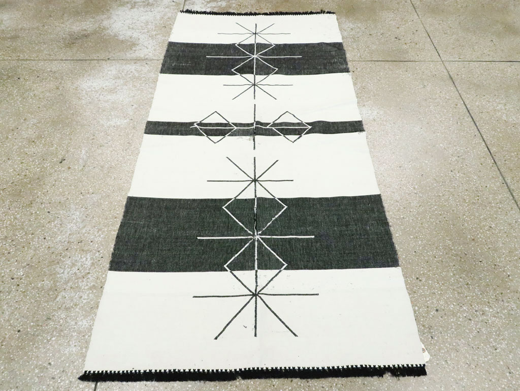 Vintage Ecuadorian Textile Flatweave, No.27672 - Galerie Shabab