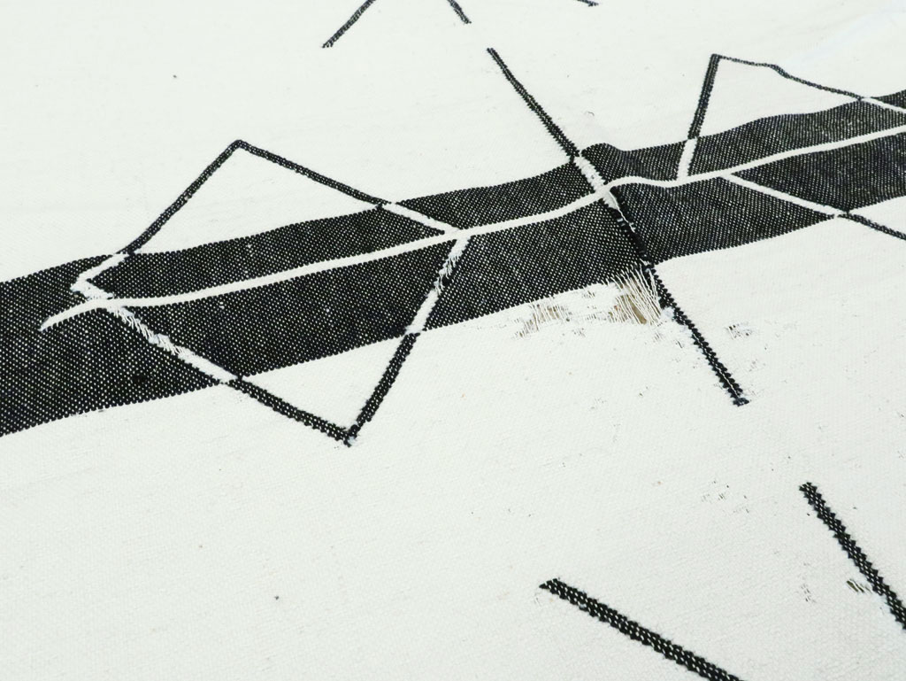 Vintage Ecuadorian Textile Flatweave, No.27672 - Galerie Shabab