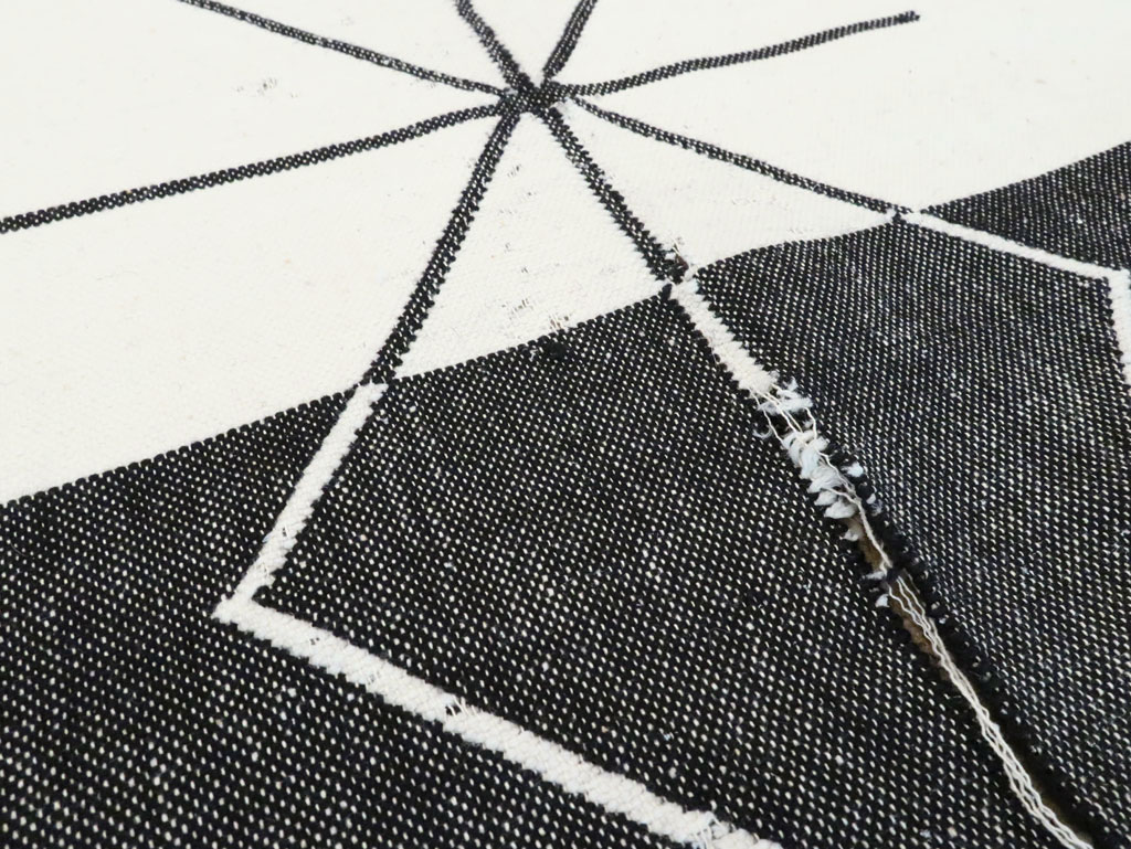 Vintage Ecuadorian Textile Flatweave, No.27672 - Galerie Shabab