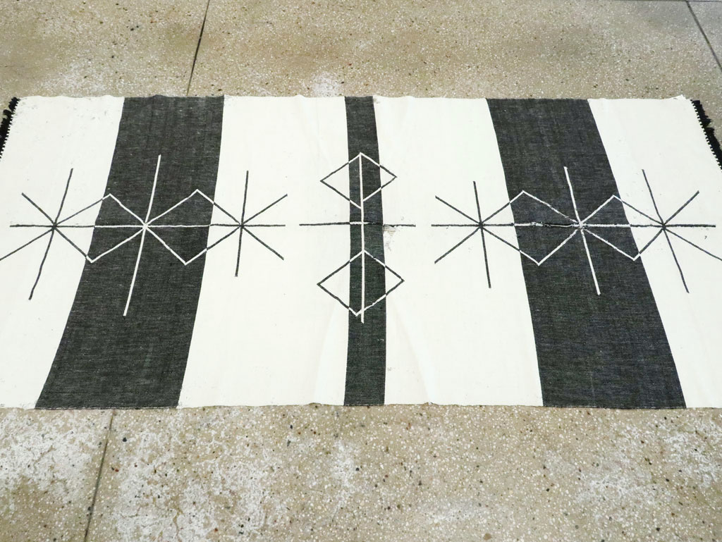 Vintage Ecuadorian Textile Flatweave, No.27672 - Galerie Shabab