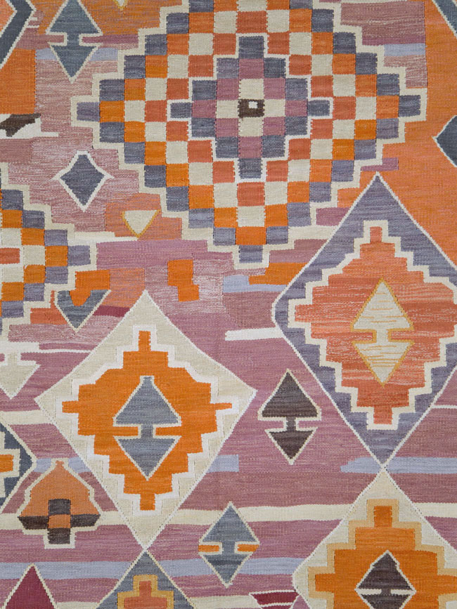Modern Turkish Flatweave, No.27683 - Galerie Shabab