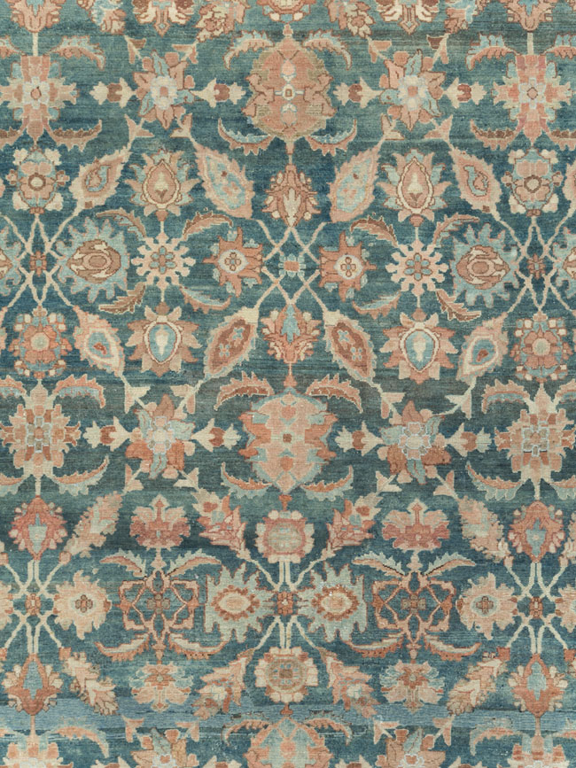 Vintage Persian Malayer Carpet, No.27685 - Galerie Shabab