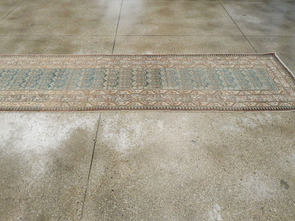 Antique Persian Malayer Long Runner, No.27687 - Galerie Shabab