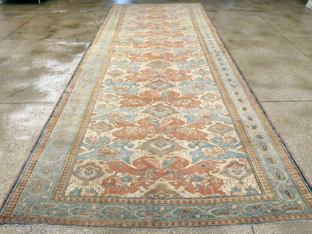 Antique Persian Kurd Long Gallery Carpet, No.27697 - Galerie Shabab