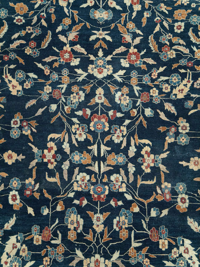 Vintage Indian Lahore Large Room Size Carpet, No.27702 - Galerie Shabab