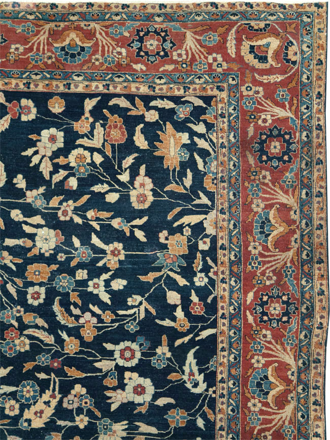 Vintage Indian Lahore Large Room Size Carpet, No.27702 - Galerie Shabab