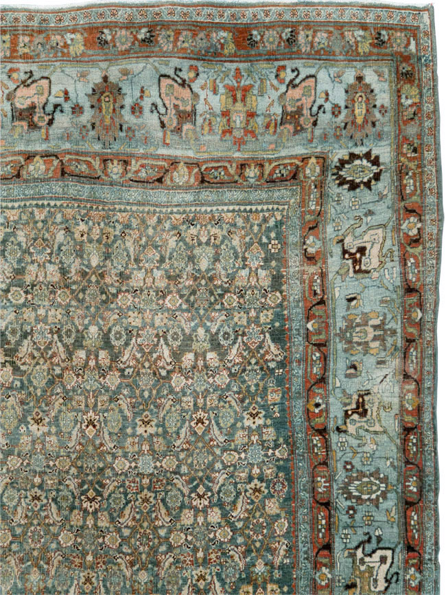 Antique Persian Bidjar Carpet, No.27703 - Galerie Shabab