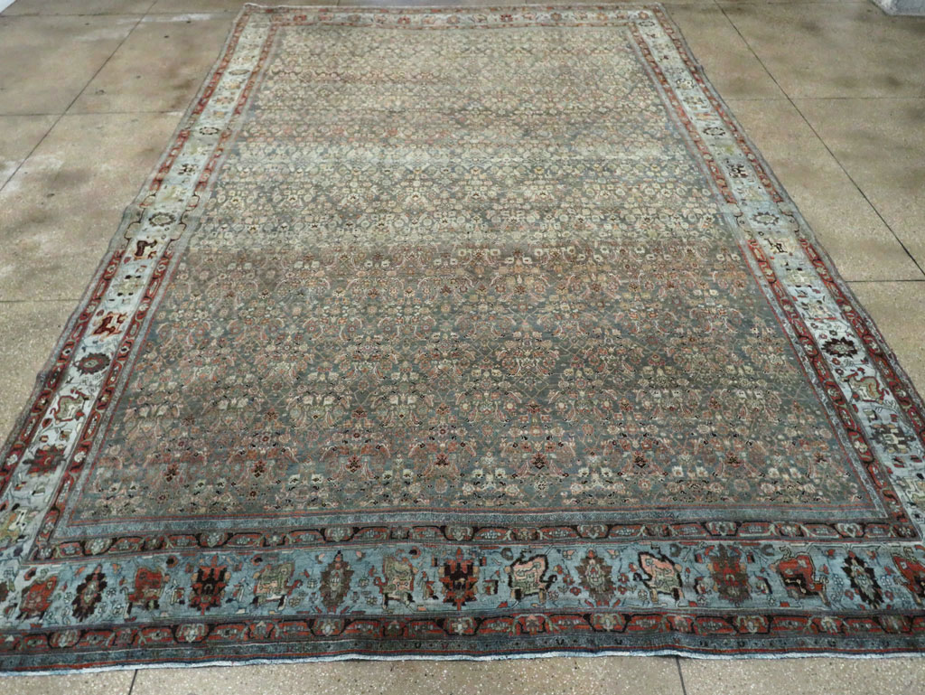 Antique Persian Bidjar Carpet, No.27703 - Galerie Shabab