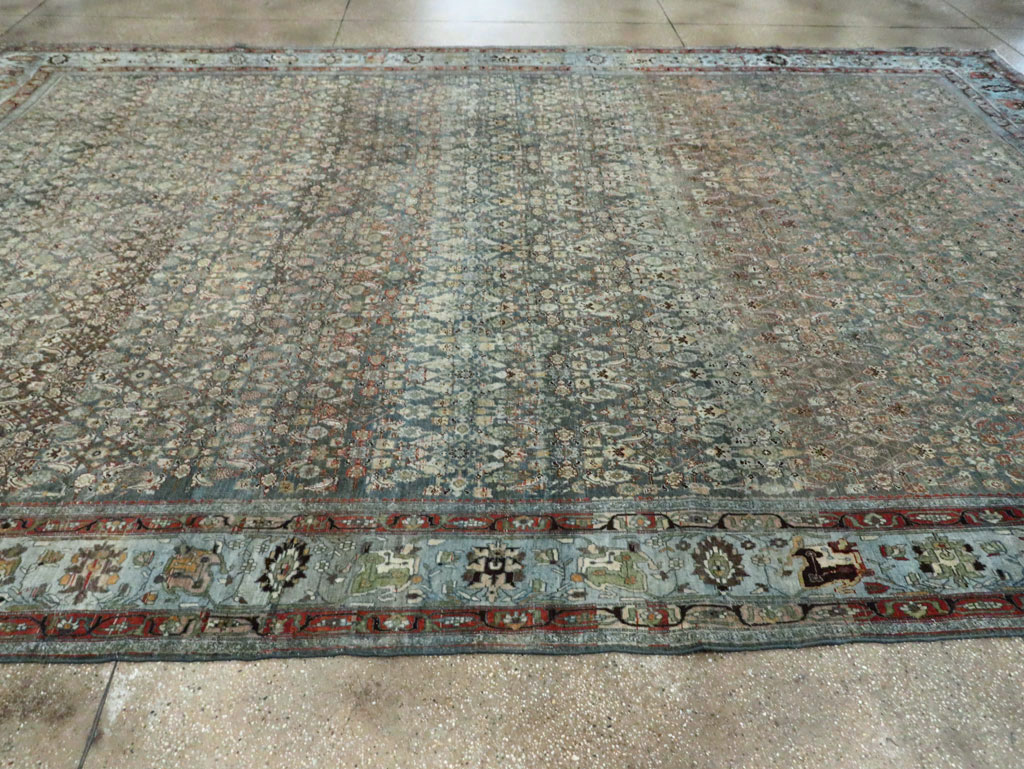 Antique Persian Bidjar Carpet, No.27703 - Galerie Shabab