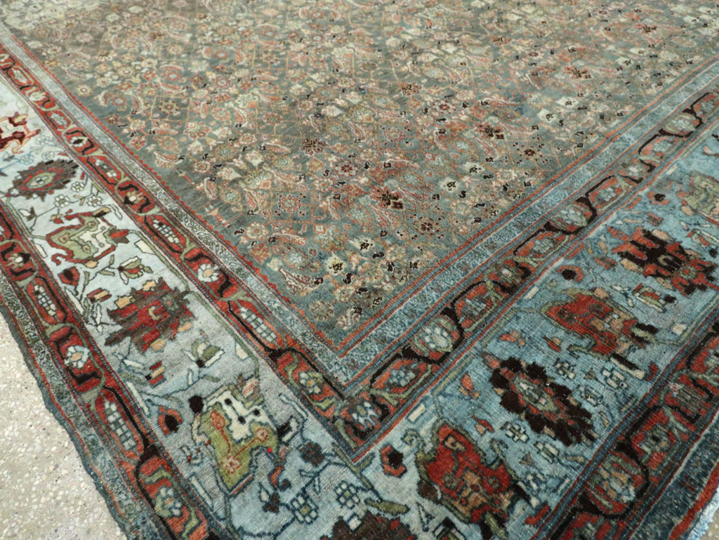 Antique Persian Bidjar Carpet, No.27703 - Galerie Shabab