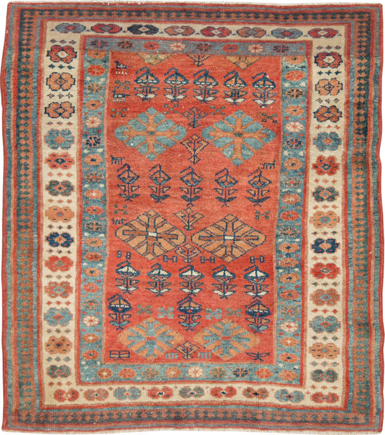 Antique Persian Bakshaish Rug, No.27708 - Galerie Shabab