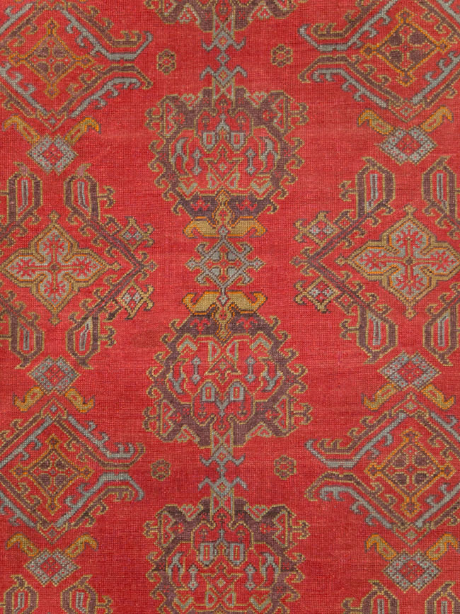 Antique Turkish Square Oushak, No.27709 - Galerie Shabab