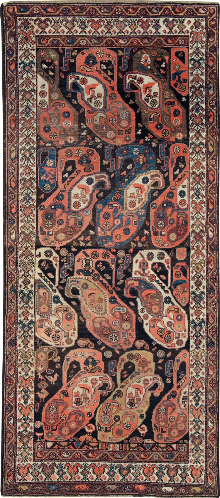 Antique Persian Kurd Runner, No.27712 - Galerie Shabab