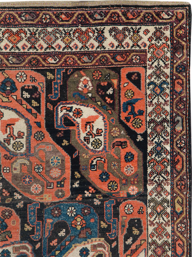 Antique Persian Kurd Runner, No.27712 - Galerie Shabab