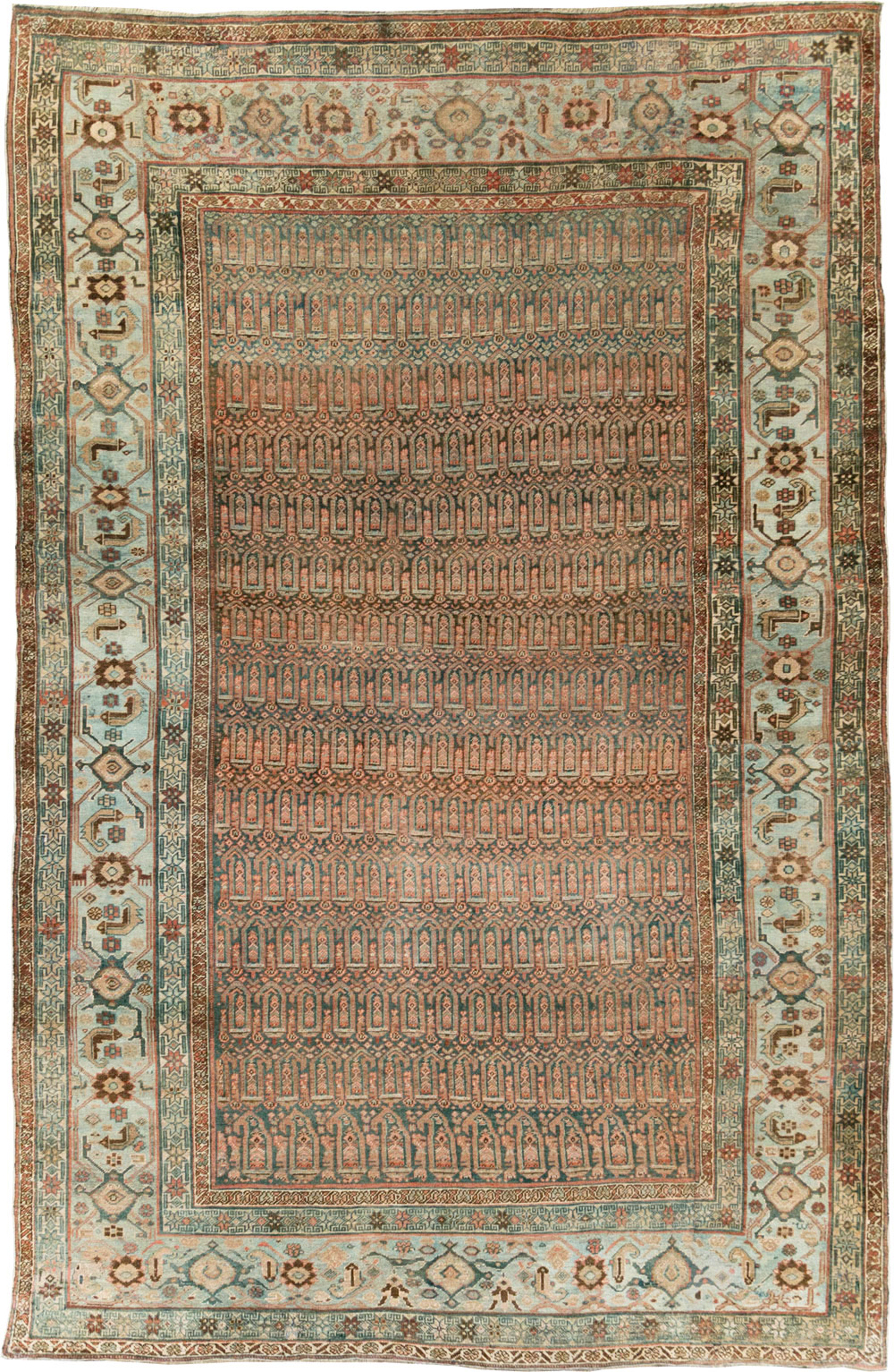 Antique Persian Bidjar Carpet, No.27713 - Galerie Shabab