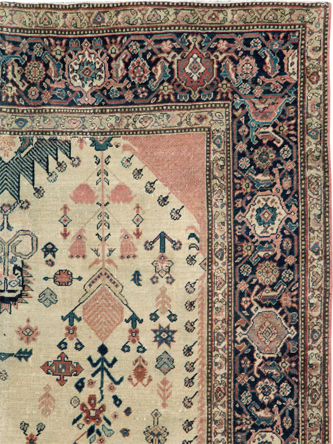 Antique Persian Fereghan Carpet, No.27714 - Galerie Shabab
